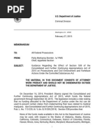 Download Depart of Justice Says Medical Marijuana Law Doesnt Impact Prosecutions by tomangell SN273620932 doc pdf