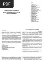 Plan de Estudios 1993 para Primaria | PDF | Educación primaria | Plan ...