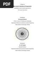 A Report On Microwave Components Generally Used in Microwave Laboratory (Shivanand)