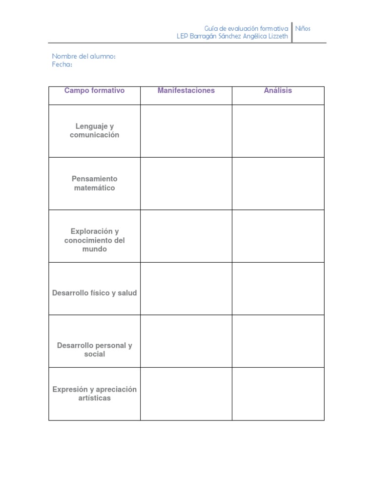 Tabla de Registro PDF PDF