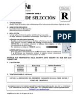 Examen de Seleccion Basico Cepreuni