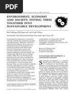 Environment, Economy