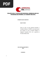 Ação em saúde - Tuberculose e Dengue