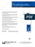 Fig. 918TCP Overfill Alarm Box: Morrison Bros. Co. Specification Sheet