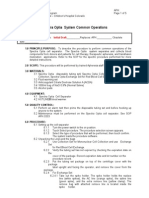 Spectra Optria Common Operations Initial Draft