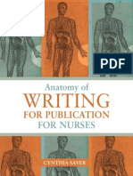 Anatomy of Writing For Publication For Nurses