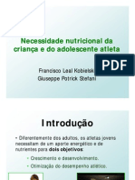 Necessidade Nutricional Da Crianca e Do Adolescente Atleta PDF