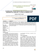 Degree of Pathologic Tooth Migration