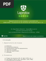 Espectrometria de Massas e Proteomica