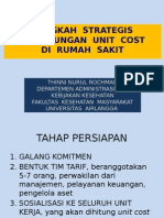 Langkah Strategis Perhitungan Unit Cost