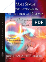 Disfunciones sexuales del hombre en patologías neurológicas