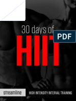 30 Days of Hiit PDF
