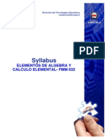 Syllabus FMM 032 2012 - 02