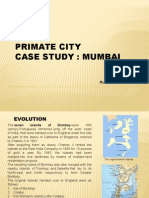 Primate City Case Study: Mumbai: Murtaza A Khandwawala