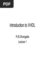 VHDL Lectures