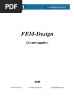 FEM-Design Basic Training Documentation 8