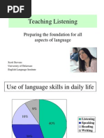 Teaching Listening