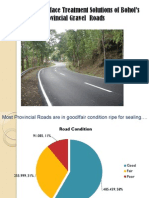 Surface Treatment Solutions of Bohol's Provincial Gravel Roads