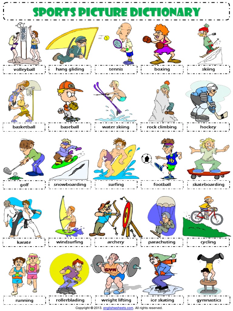 sports pictionary poster 1 vocabulary worksheet.pdf