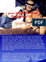 Was Jesus Born On December 25