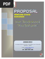 Download ProposalRencanaUsahaAhmadRifaiKuebyAhmadRifaiSN273708044 doc pdf