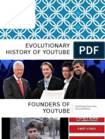 Evolutionary History of Youtube