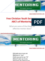 Free Christian Youth Sermons - ABC’s of Mentoring