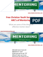 Free Christian Youth Sermons - ABC's of Mentoring