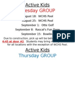 Active Kids Calendar 2015-2016 Calendar Website