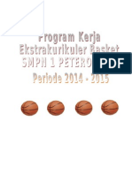 Program Kerja Basket SMPN 1 Peterongan
