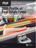2016 Profile of Real Estate Firms