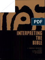 Berkeley, M. Interpreting the Bible