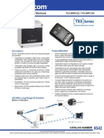 Mircom TX3-WRT-2H Data Sheet