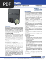 Mircom TX3-CX-2K Data Sheet