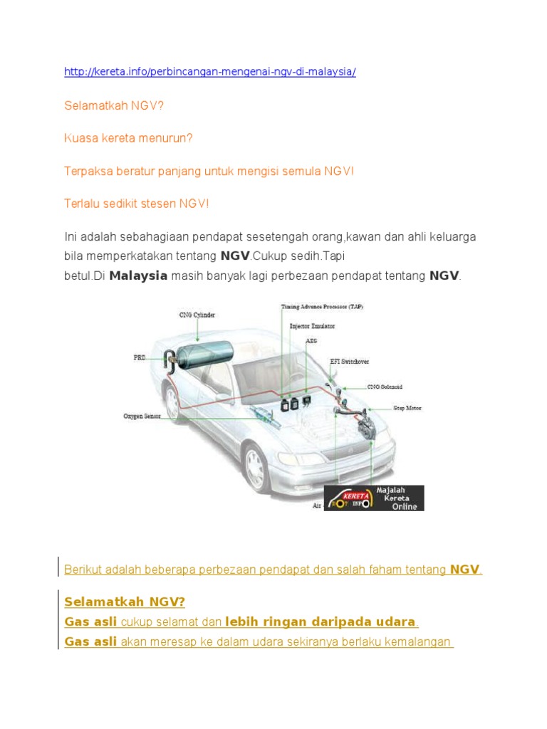Selamatkah NGV? Kuasa Kereta Menurun? Terpaksa Beratur Panjang 