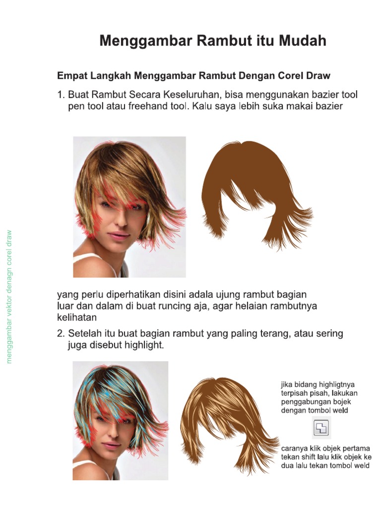 Menggambar Rambut | PDF
