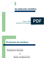 Presentación proceso escritura científica