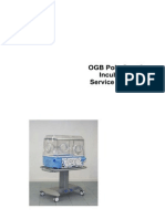 Ginevri OGB PolyCare 3 Incubator - Service Manual