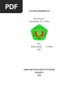 Download ANALISIS DISKRIMINAN by Ridho Fadillah SN273733174 doc pdf