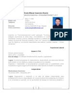 Erwin Eliecer Guerrero Osorio: Ingeniería en Telecomunicaciones - Universidad Distrital F.J.D.C