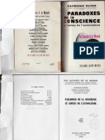 Raymond Ruyer, Les Paradoxes de La Conscience, PDF