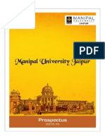 MUJ Prospectus 2015-16