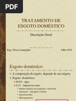 Descriçao Geral Tratamento de Esgotos