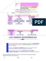 10.5.funciones de Los Pronombres Personales - Verbos Pronominales