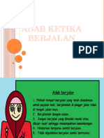 Adab Berjalan