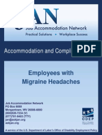 Accommodation and Compliance Series: Employees With Migraine Headaches