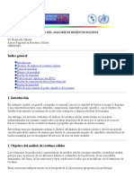 CEPIS - OPS-HDT 17 - Método Sencillo Del Análisis de Residuos Sólidos PDF