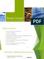 tarrant county community and health assessment powerpint