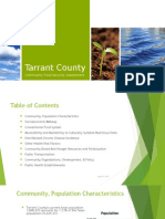 Tarrant County Community and Health Assessment Powerpint