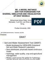 Mohammad Adnan Rajib - SWATSHARE-A MODEL INSTANCE PROGRAM CLIENT FOR HYDROSHAREFOR SHARING, SIMULATION AND VISUALIZATION OF SWAT MODELS